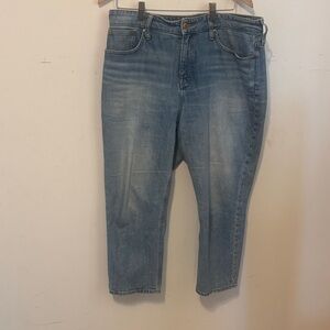 J. Crew Women's Light Blue Straight Leg Jeans